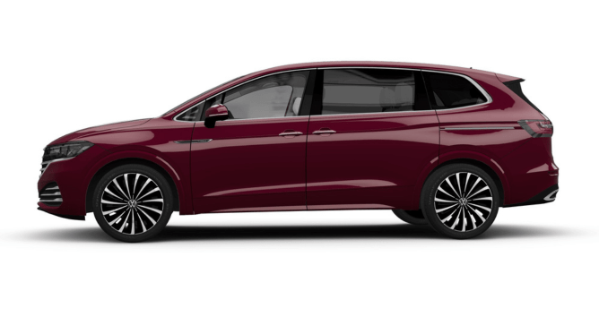Volkswagen Viloran màu Đỏ