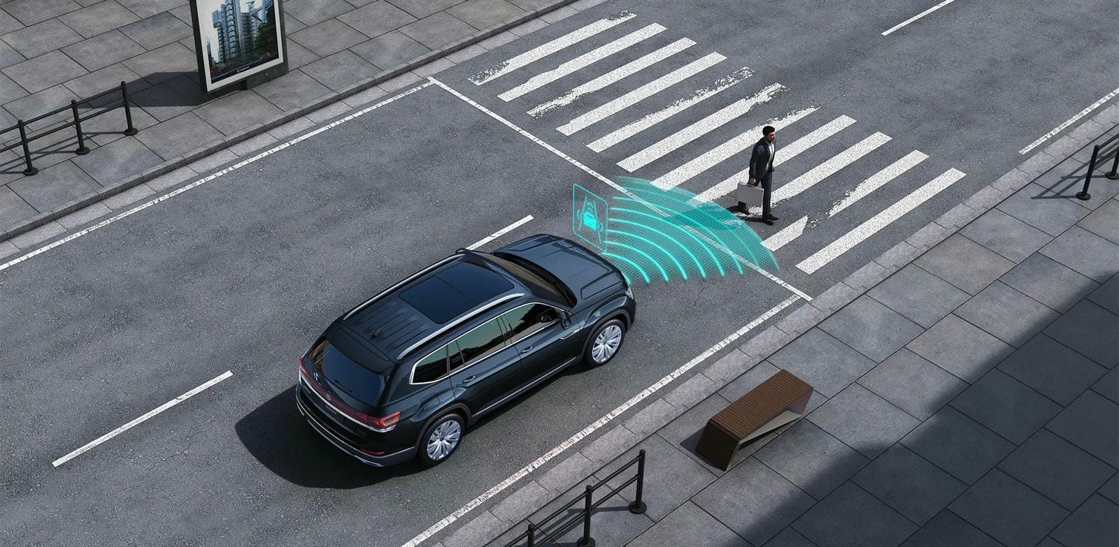 radar Volkswagen Teramont President